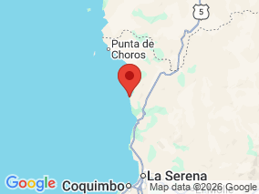 Map of Site Report: Playa Temblador, Chile